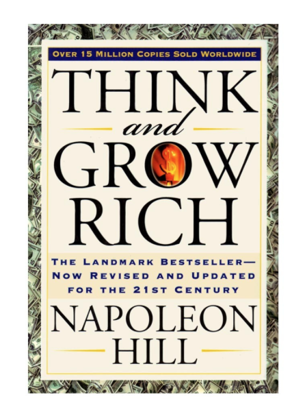 Book cover Think and Grow Rich